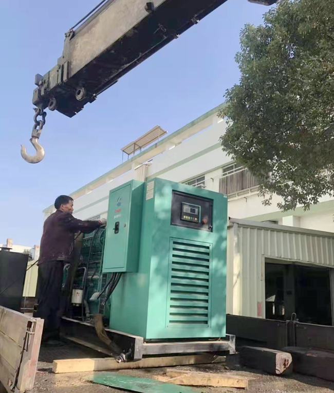 東莞二手發(fā)電機(jī)組收購現(xiàn)場