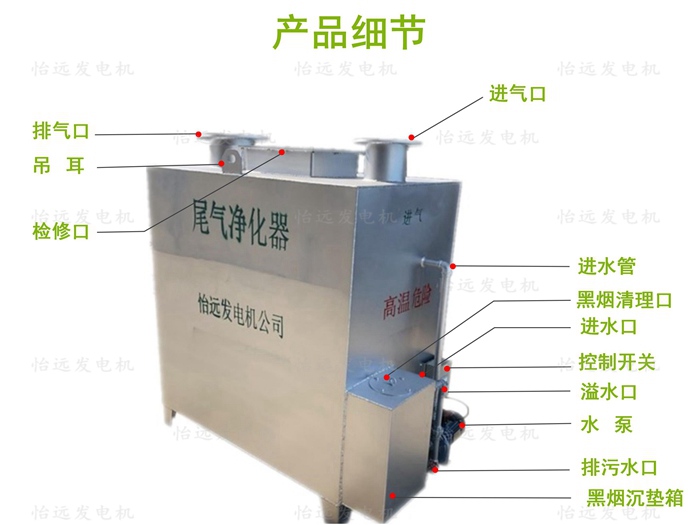 柴油發(fā)電機除煙設(shè)備
